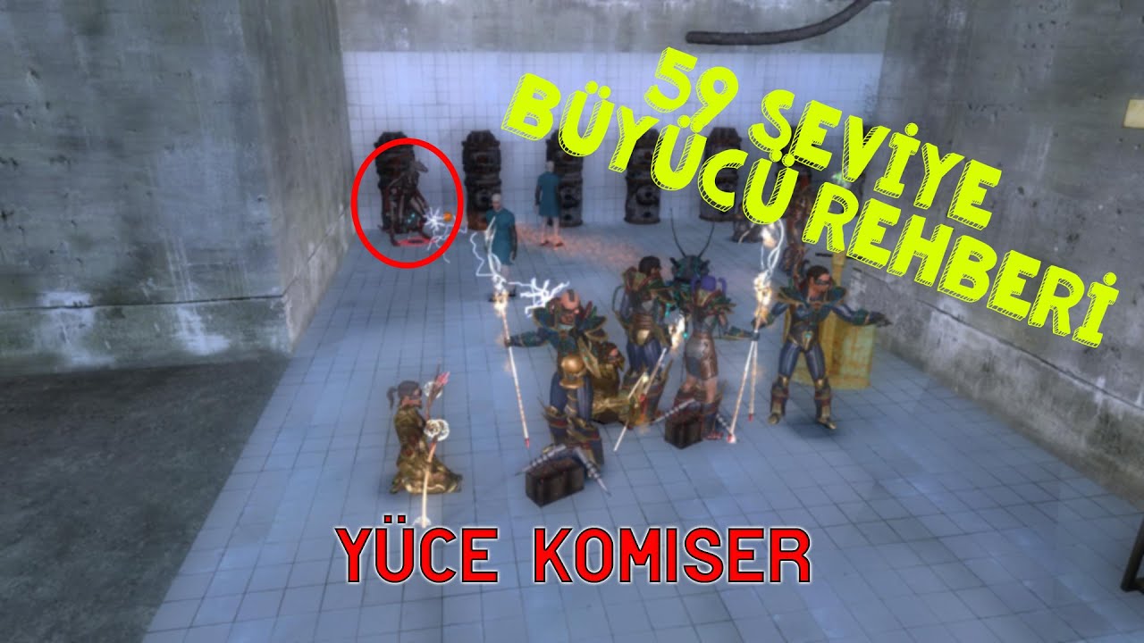 Büyücü Sınıfı | Yüce Komiser Kesimi | İKV KARAKÖY BOSS REHBERİ