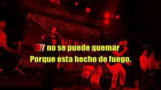 Video thumbnail of "Karaoke de: La Banda Al Rojo Vivo enganchados V.2"