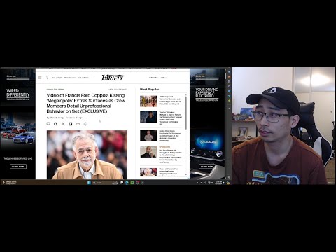 Video of Francis Ford Coppola Kissing ‘Megalopolis’ Extras Surfaces