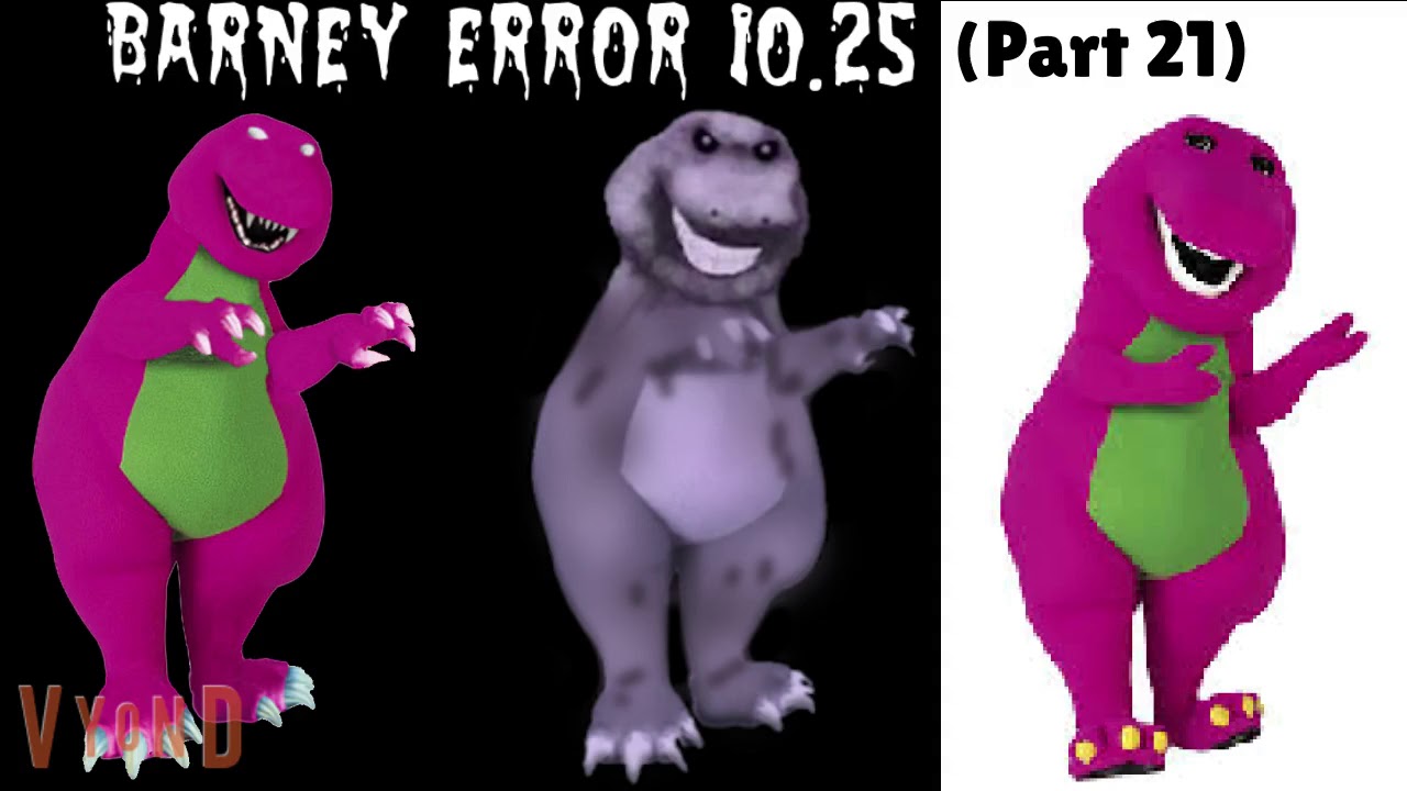 barney error barney error