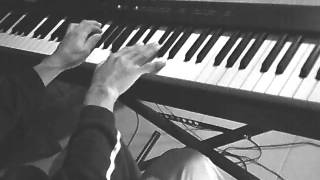 Video thumbnail of "La quiero a morir (version lento) piano"