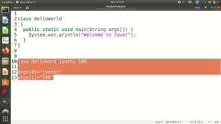 EC312 M4 C1 Command Line Arguments