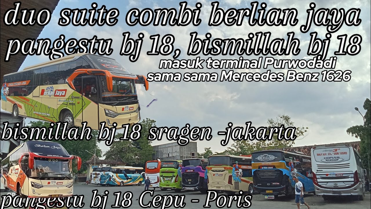 Hunting angkatan siang di terminal Purwodadi duo suite combi berlian jaya masuk terminal Purwodadi‼️
