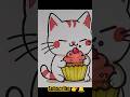 how to draw cute Cat😍✍️#youtubeshorts #shorts #ytshorts #shortvideo