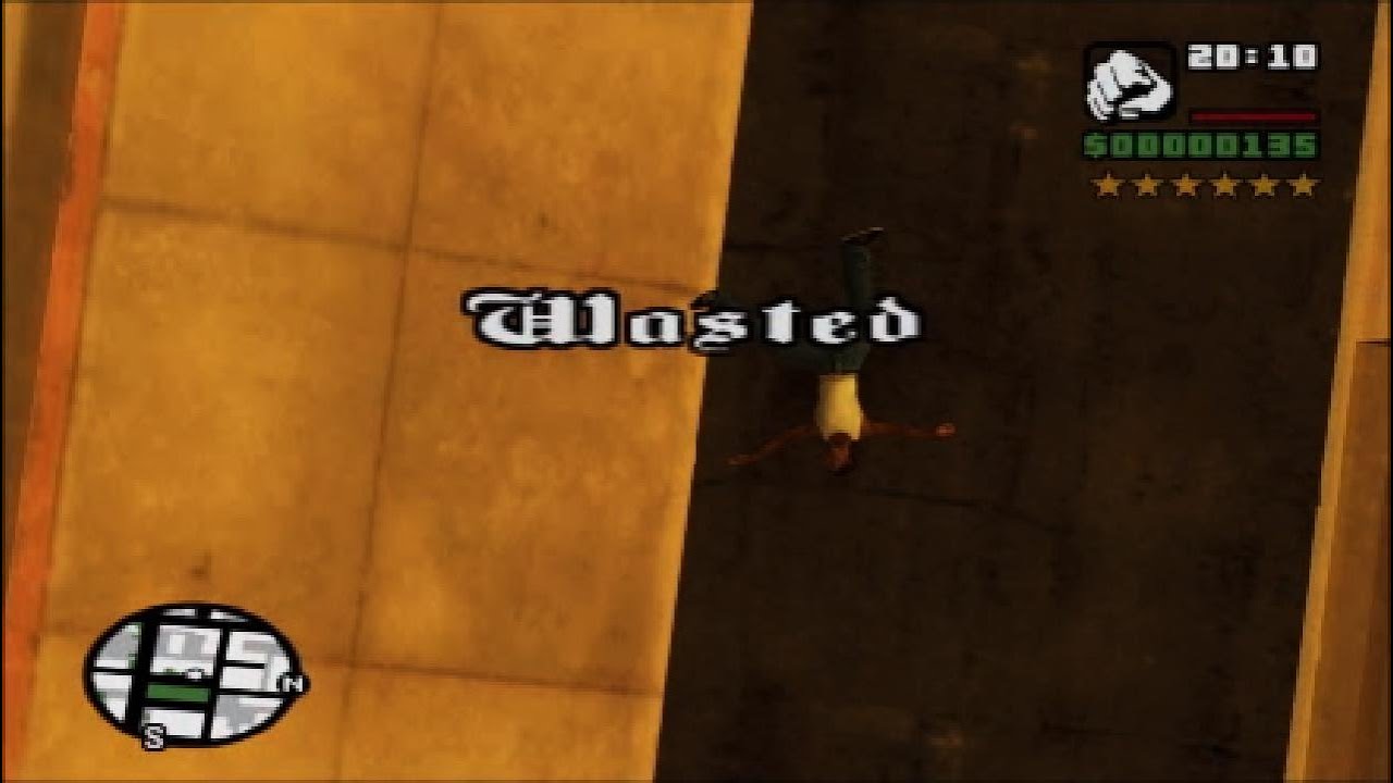 GTA San Andreas Wasted Compilation #1
