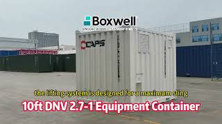 10ft DNV 2.7-1 Offshore Equipment Container | Compact Size, 8,000kg Payload πͺβ