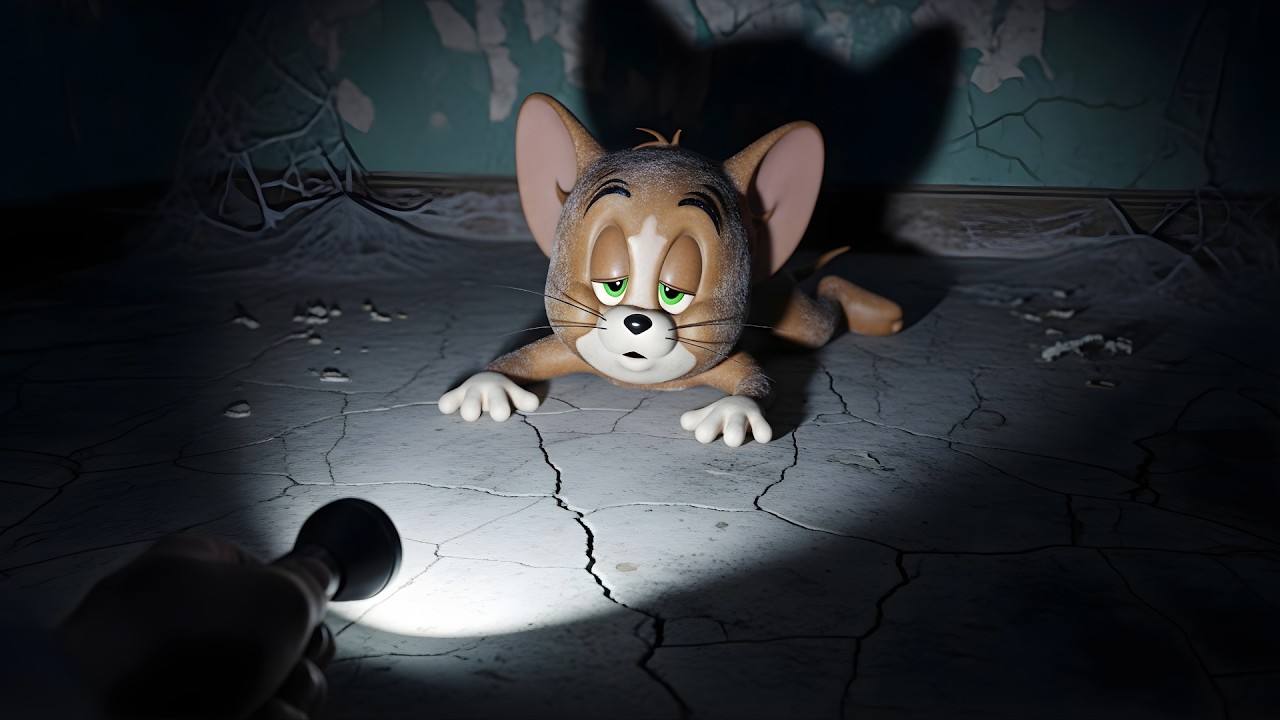 I FOUND real characters from TOM and JERRY in an abandoned house.