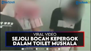 VIRAL VIDEO Sejoli Bocah Tertangkap Warga Berduaan Di Toilet Mushala