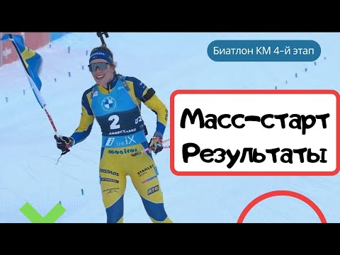 Биатлон КМ. 4-й