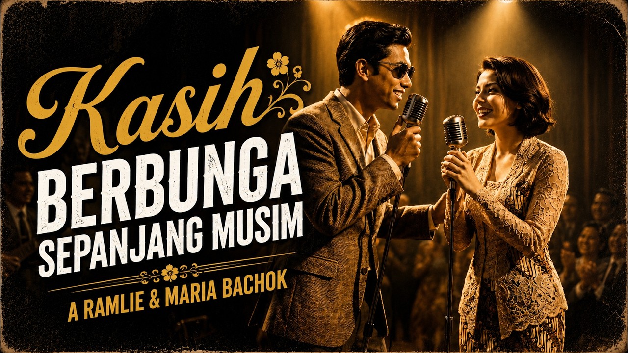 Kasih Berbunga Sepanjang Musim  - A Ramlie \u0026 Maria Bachok (AI Cover)| Pop Yeh Yeh 60an Nostalgia