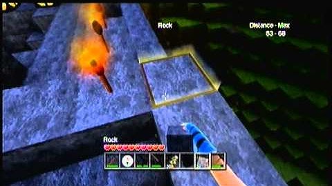 Castle Miner z building a tower part 3-3 finished