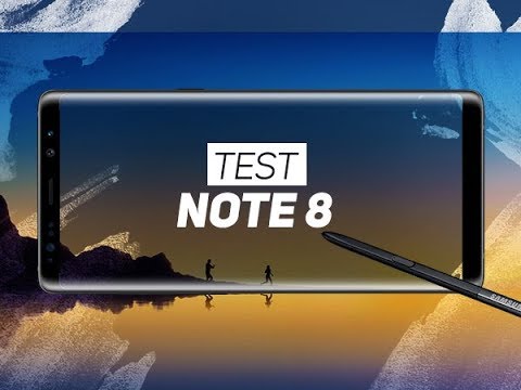 TEST : Samsung Galaxy Note 8 - W38 TEST : Samsung Galaxy Note 8 - W38