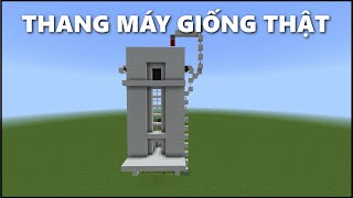 Cách Làm Thang Máy Giống Thật Trong Minecraft Bedrock! by steve MC 30,261 views 1 year ago 13 minutes, 53 seconds