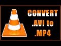 How to convert avi to using vlc media player