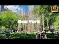 [4K]🇺🇸NYC Summer Walk🍋🇮🇹Eataly, Chelsea Flea & Madison Square Park “Ghost Forest”| May 15, 2021