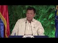 President Rodrigo Duterte's inaugural speech