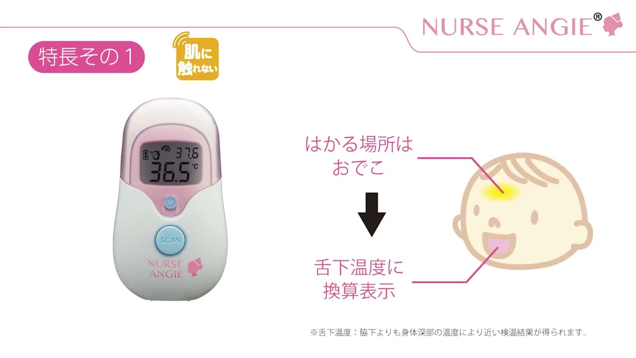 取扱を終了した商品です］7-1357-11 非接触式体温計 パピッとサーモ
