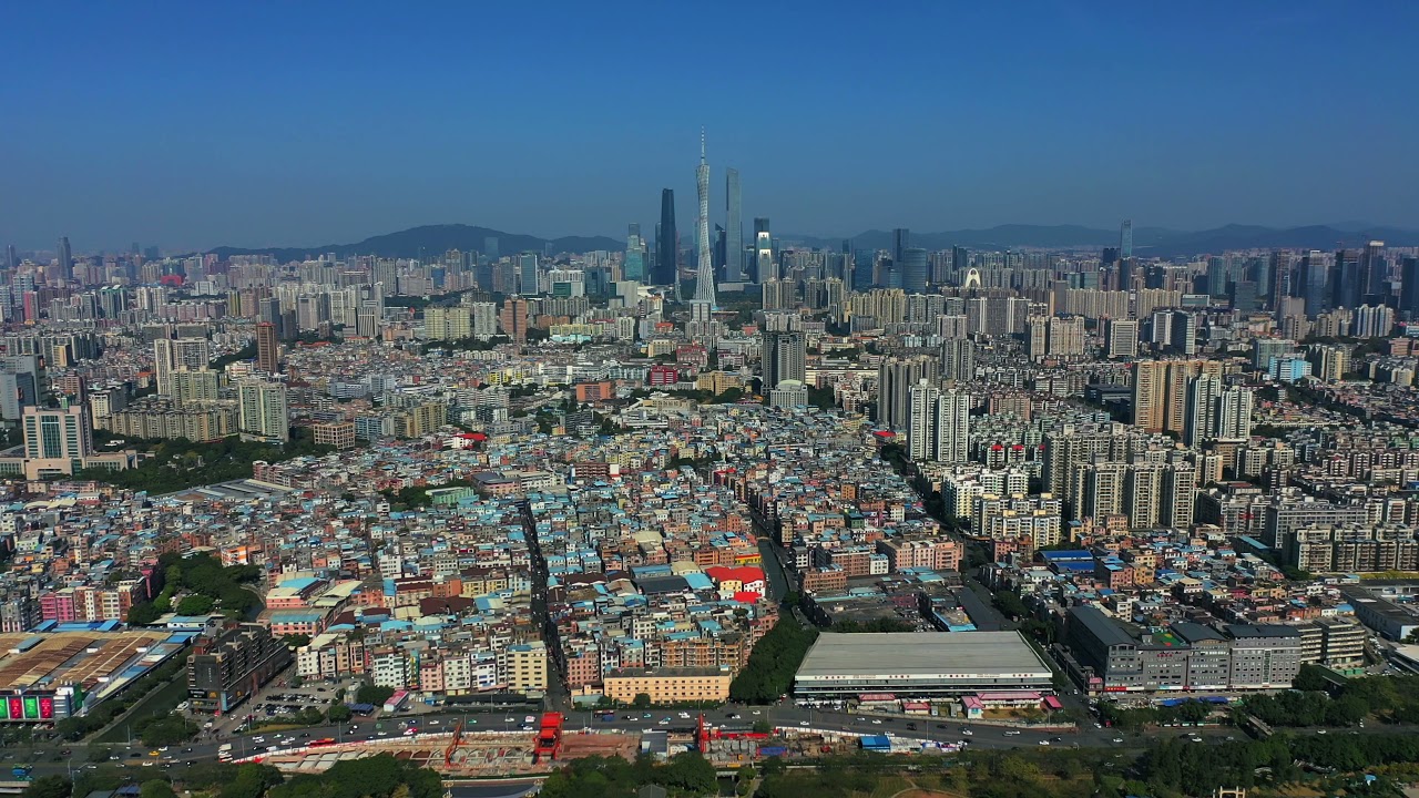 Urban Villages In Guangzhou - Aerial Montage