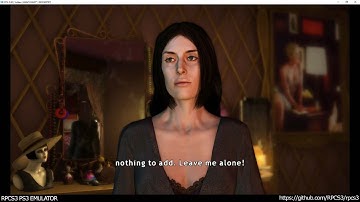 RPCS3 PS3 Emulator - Heavy Rain Ingame! VULKAN (b9ebf59) LLVM PART 2