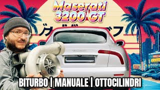 Maserati 3200 v8 | Biturbo manuale da manicomio