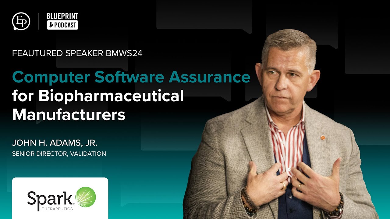 Computer Software Assurance for Biopharmaceutical Manufacturers - YouTube