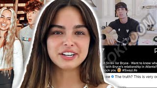 Addison Rae SLAMS Bryce Hall For LYING About Their Breakup!? | Hollywire