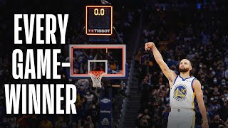 All 8 Stephen Curry Game-Winning Shots of His Career 💦