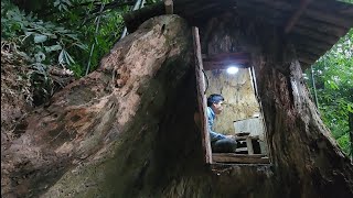 20 days of bushwalking in the forest, building a mysterious tree house by TUNG BUSHCRAFT 90,591 views 1 month ago 2 hours, 47 minutes