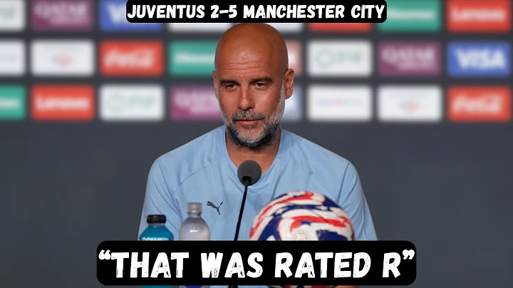Pep Guardiola TROLLS Juventus after beatdown - Post Match interview - Juventus 2-5 Manchester City