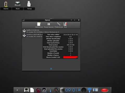Epour version 0.6.0 - A BitTorrent Client