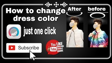 How to change dress colour for face tune 2 app in just sceond