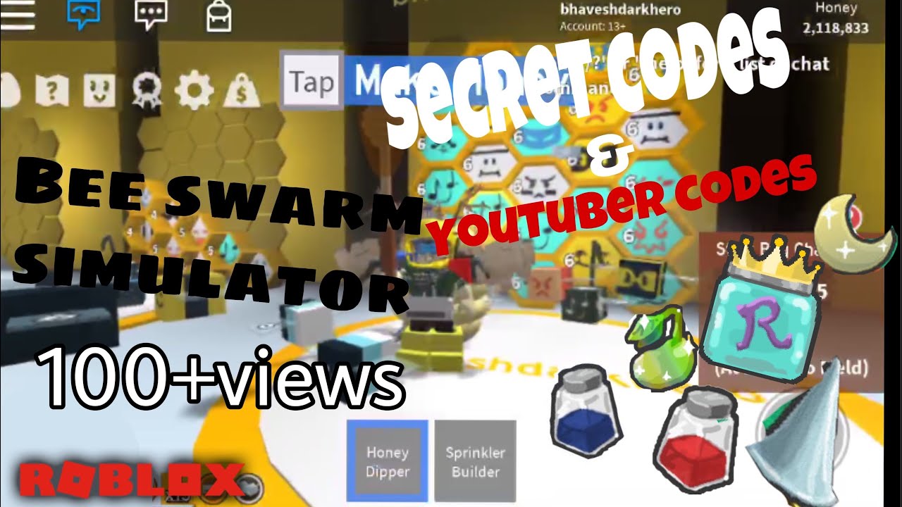 all-new-bee-swarm-simulator-secret-codes-youtuber-codes-youtube