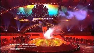Agnez Mo at Closing Ceremony SEA GAMES Indonesia - SHAKE IT OFF (Best Quality)