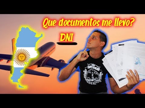 Emigar a ARGENTINA? Tramite del DNI y que papeles llevar!