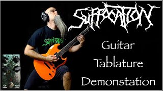 SUFFOCATION - Synthetically Revived - Guitar & Tablature #29 - Airis Effect Effigy of the Distortion