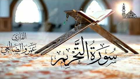 سورة التحريم بصوت القارئ/ أبي عبد الله عمرو بن علي الضالعي