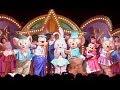ooo [ 夜回のススメ ]  東京ディズニーシー ステップ・トゥ・シャイン ! ドックサイドステージ TDS Stella Lou characters show Step to Shine!