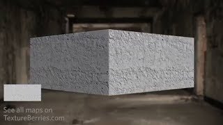 Rough Concrete - 01, Texture For 3Ds Max, Unreal Engine, Unity
