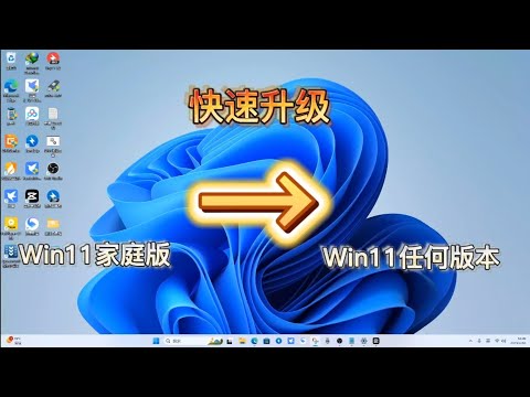 Win1011家庭版一键升级Win1011专业版（任意版本）