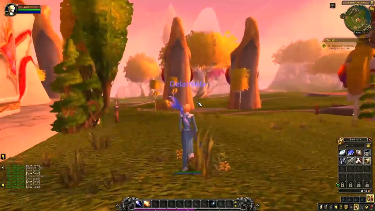 World of Warcraft Blood Elf Mage Ep 1 YouTube
