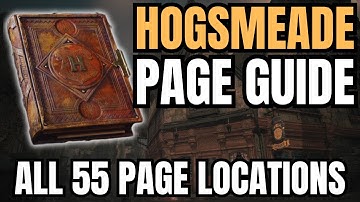 All 55 HOGSMEADE Field Guide Pages Locations! | Hogwarts Legacy Guide