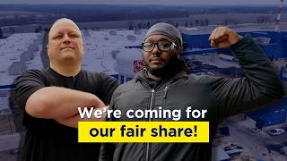 UAW members at American Axle: "We're coming for our fair share."
