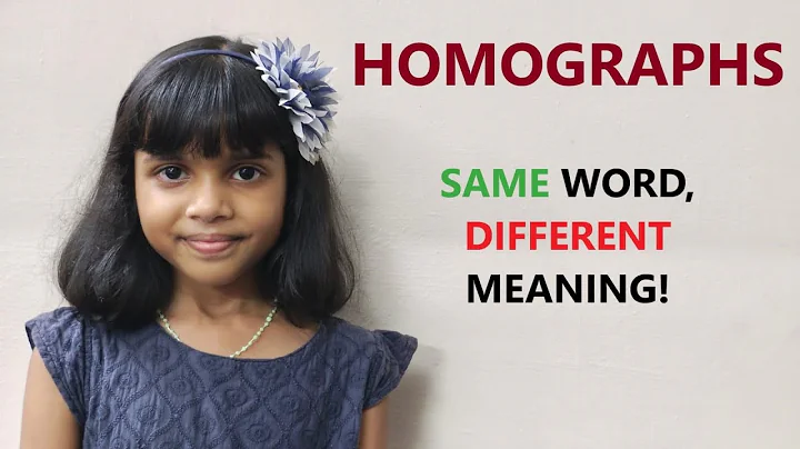 HOMOGRAPHS - Confusing words with Same Spelling but Different Meaning |List & Examples | English