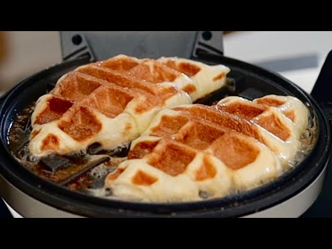 Best Homemade Waffle Recipe Croissant WafflesBelgian Waffles