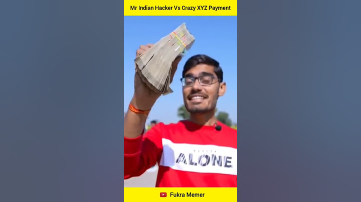 @MR. INDIAN HACKER Vs @Crazy XYZ kitni payment dete hain - Mr Indian hacker & Crazy XYZ #shorts