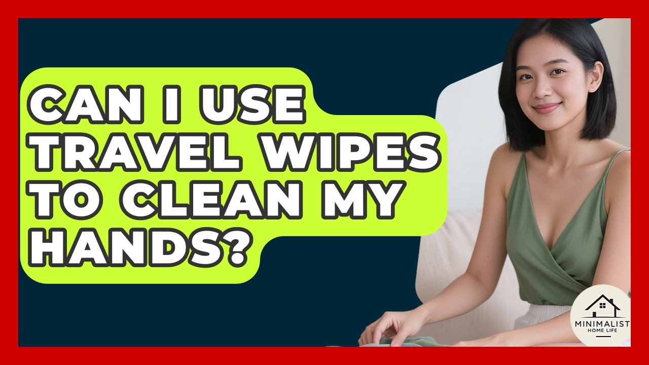 Can I Use Travel Wipes To Clean My Hands? - Minimalist Home Life