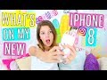 What's on my NEW iphone 8?