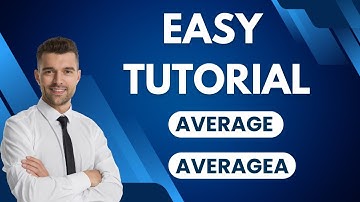 Average formula in excel - AverageA in Excel