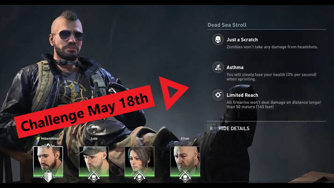 World War Z Weekly Challenge 18th May 2020 YouTube