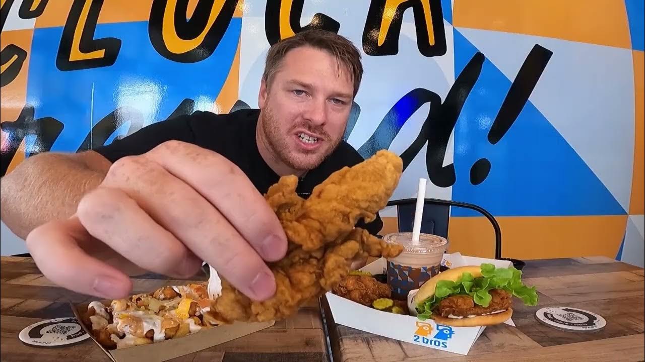 2 BROS FRIED CHICKEN GOLD COAST The Food Dude Australia YouTube